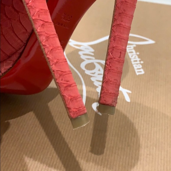 Christian Louboutin shoes Neofilo nubuck sz 37.5 - Picture 7 of 7